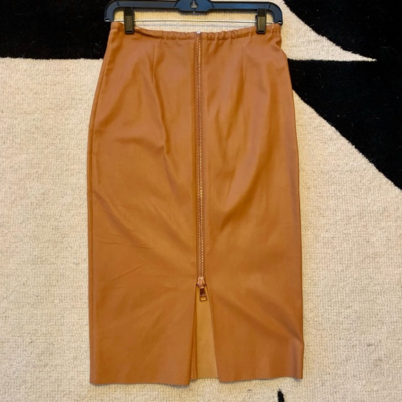 Stouls WashableLeather Pencil Skirt Small
